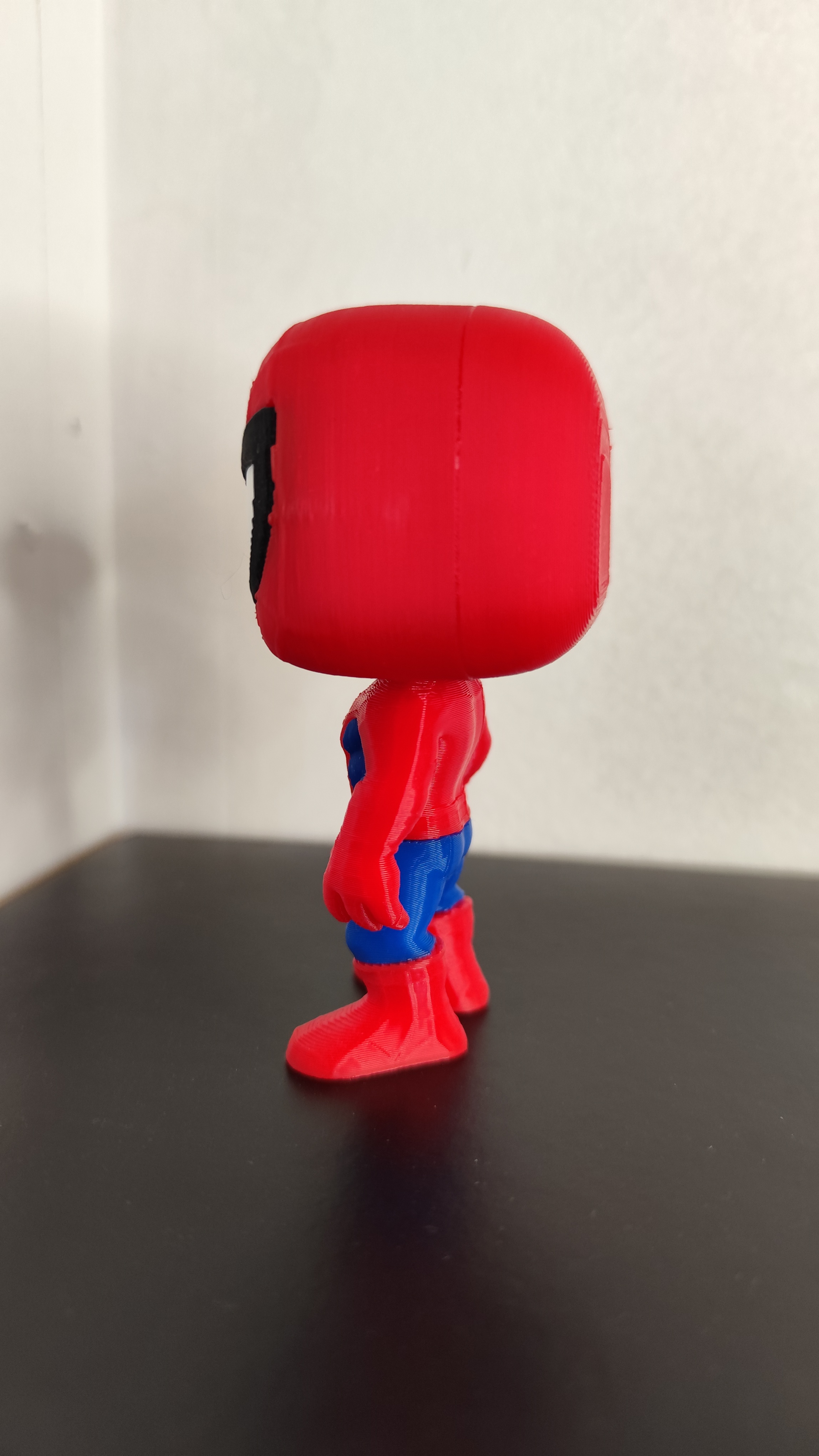 imagen de una impresion en 3D de Spiderman